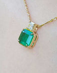 Wholesale Colombian emerald necklace