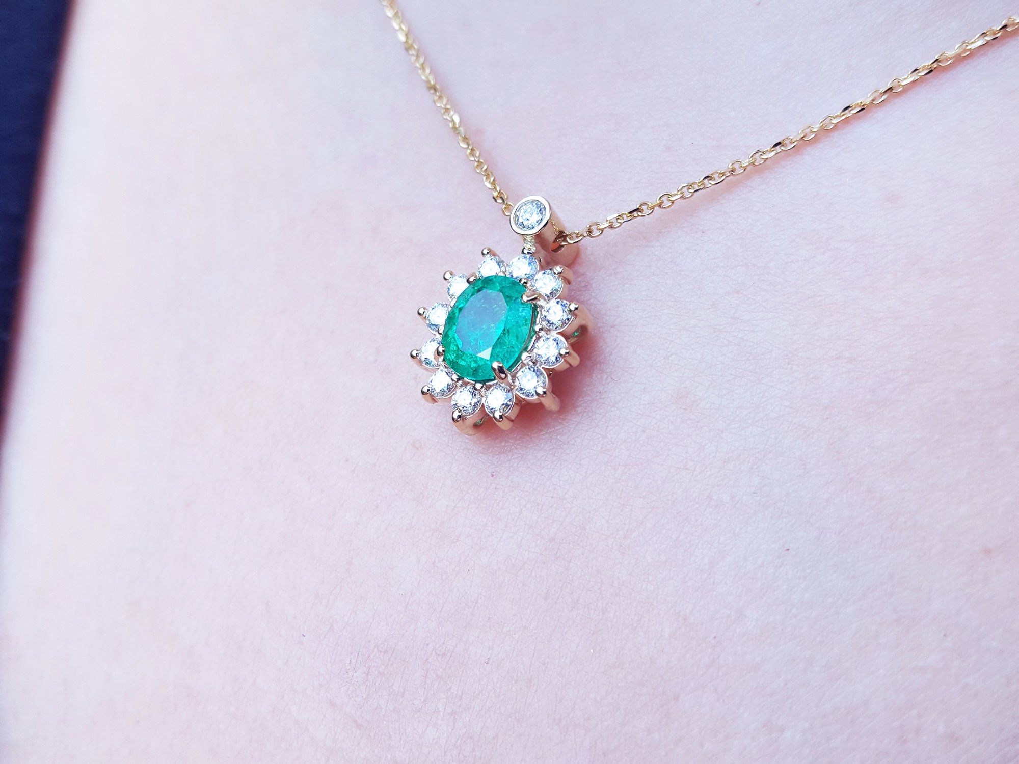 Colombian Emerald necklaces