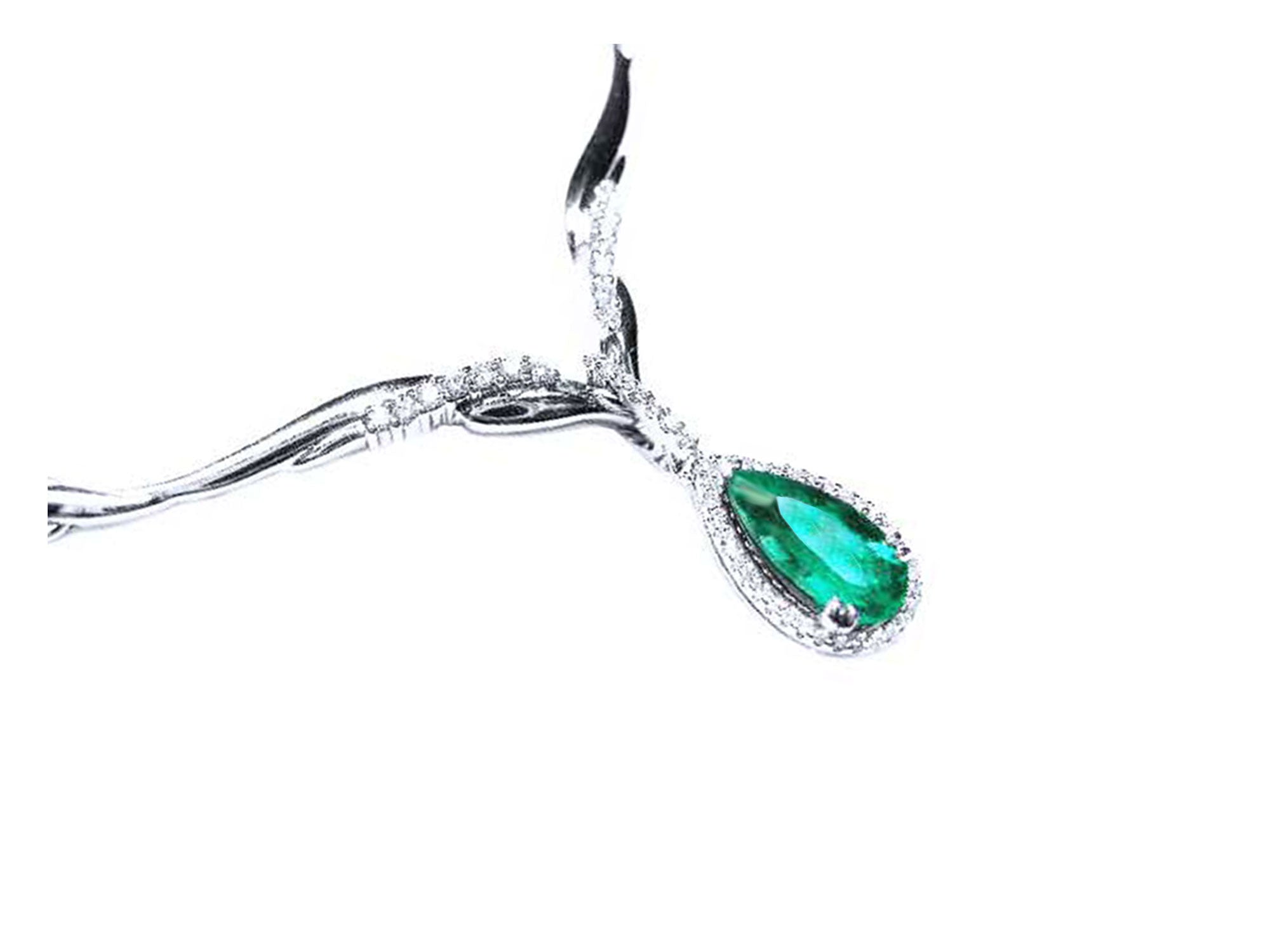 Emerald necklaces