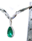 Green gemstone necklace for sale