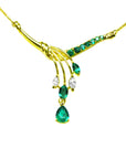 Muzo Emerald necklace