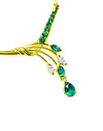 Affordable emerald necklace