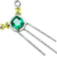 Mother’s day Hugs and kisses fine emerald jewelry