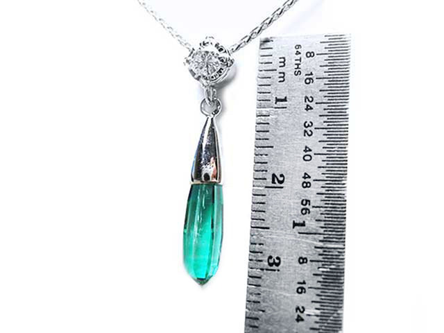 Genuine Emerald necklace for mother’s day