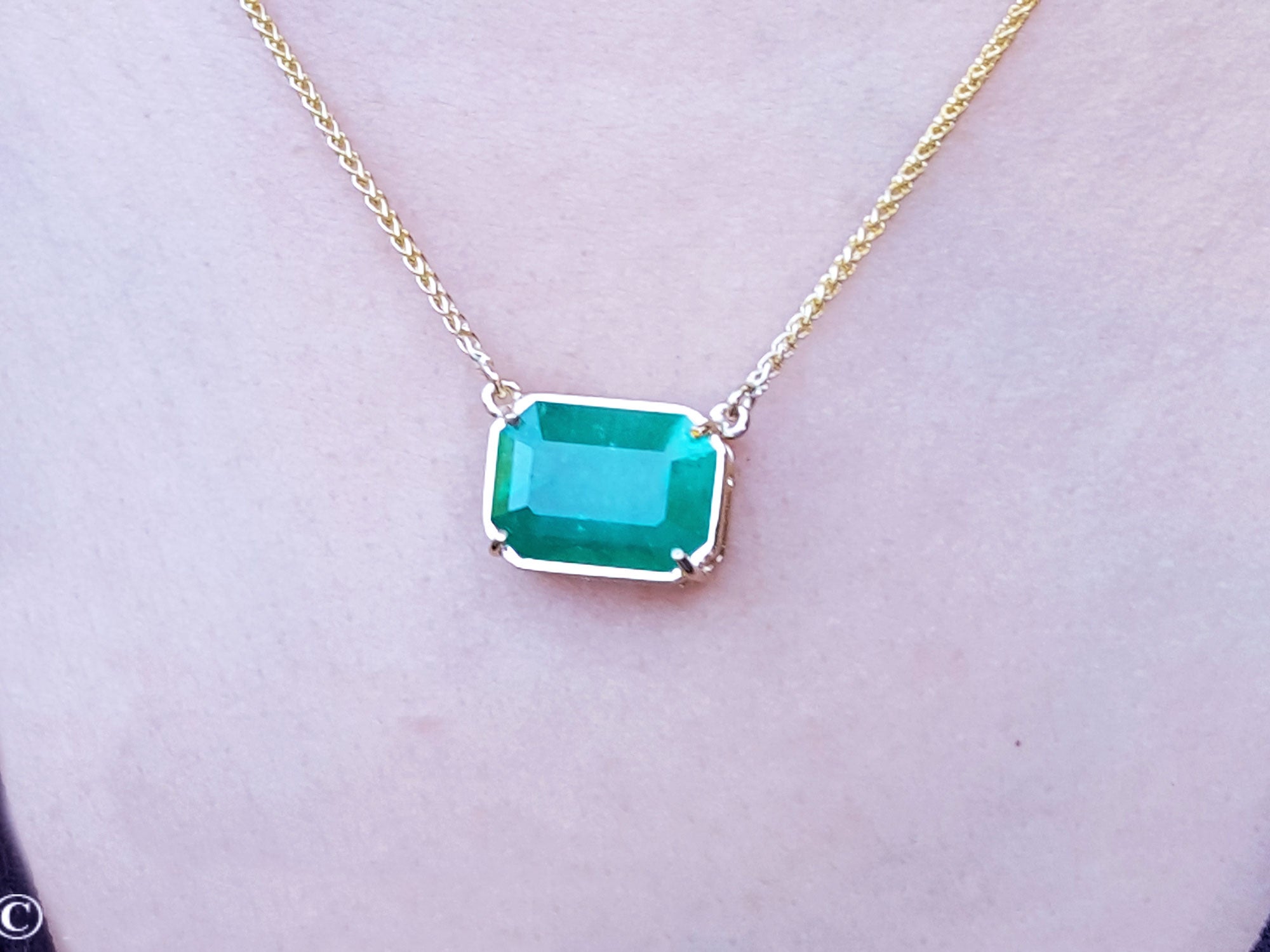 Real Emerald necklaces for sale