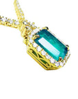 Wholesale Fine emerald necklace