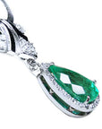 Emerald enhancer necklace