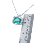 Emerald necklace for sale