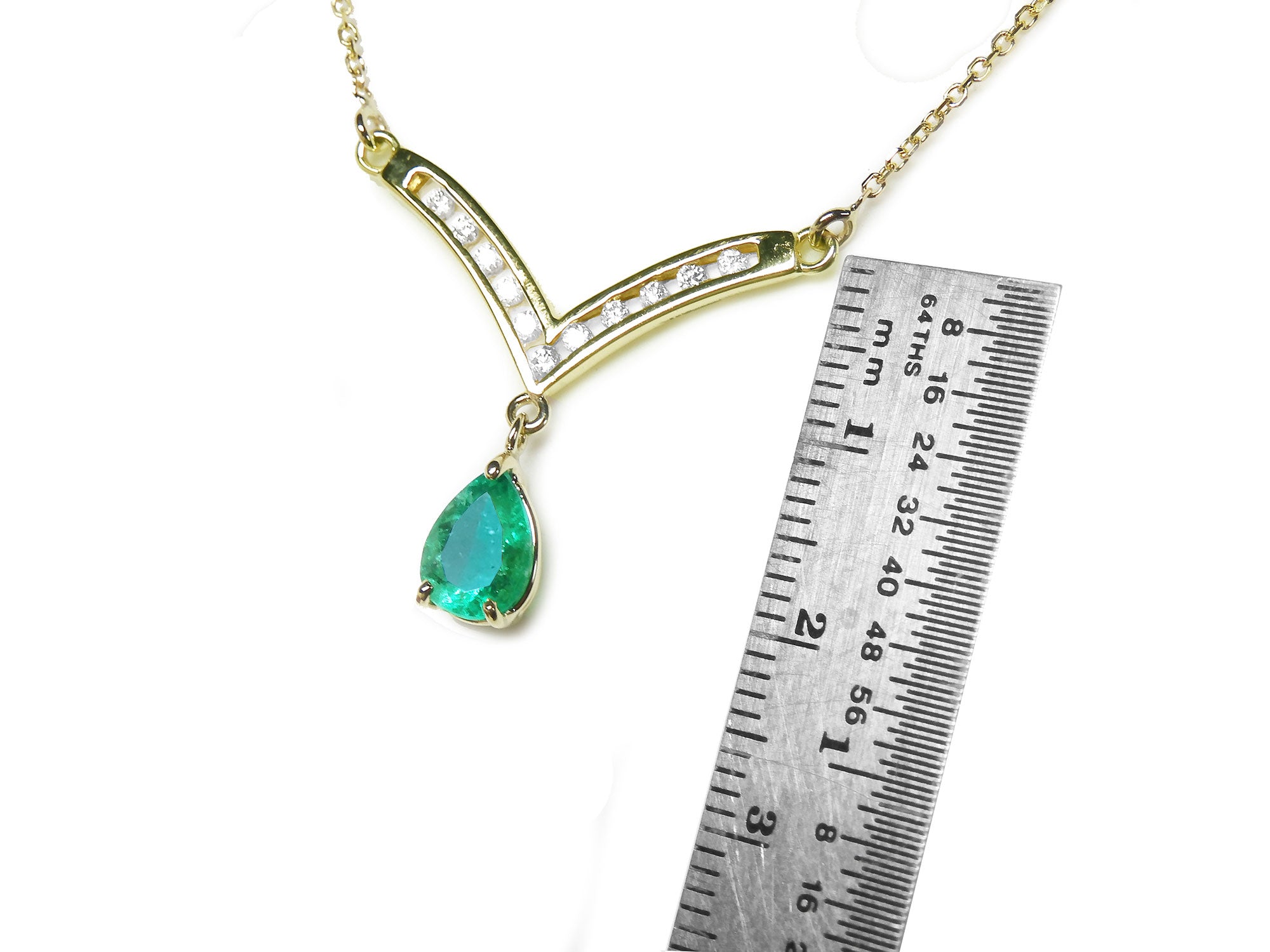 Real Emerald necklaces for women