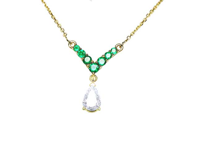 Authentic Colombian emerald diamond jewelry