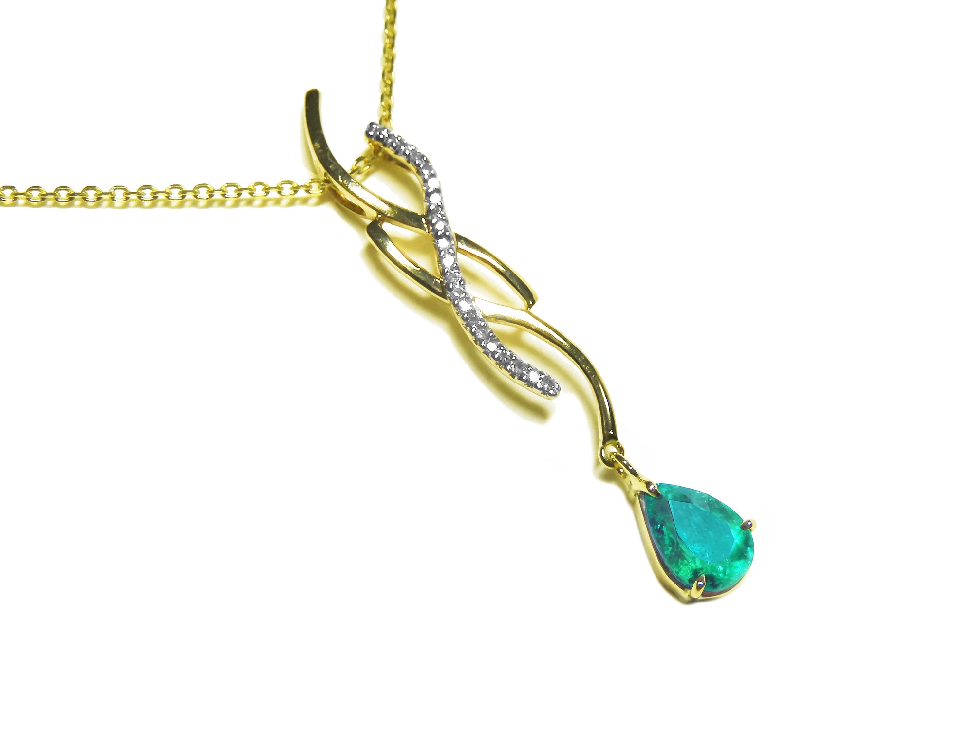 Emerald necklaces