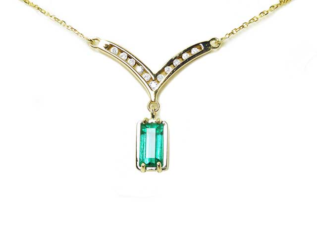 Authentic Colombian emerald jewelry