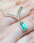 Natural Muzo emerald jewelry for sale