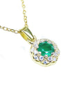 Emerald necklaces