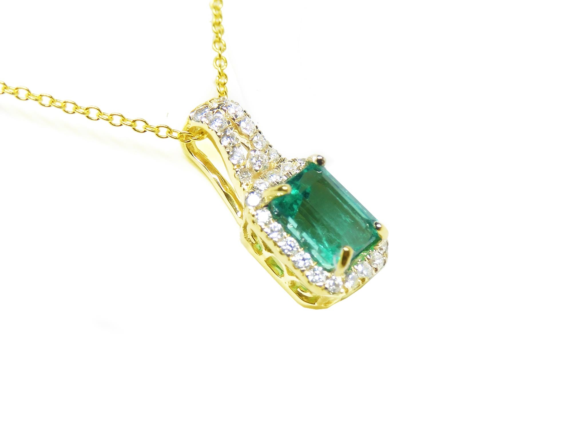 Emerald necklace