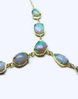 Authentic australian opal necklace