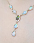 Opal Australian necklace