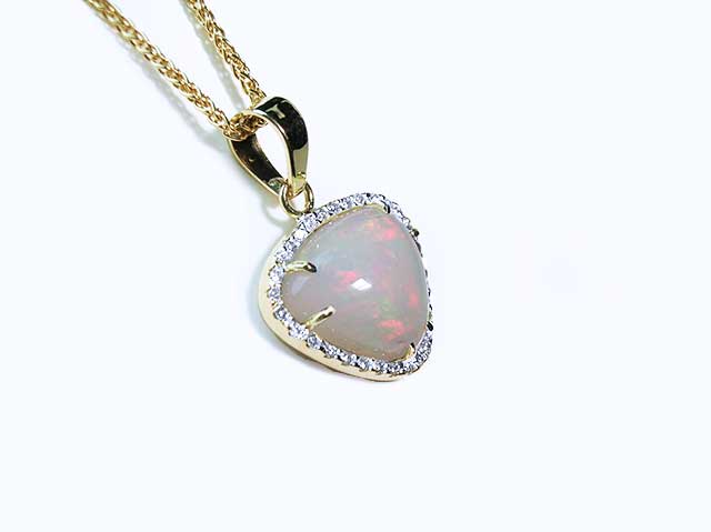 Australian opal pendant