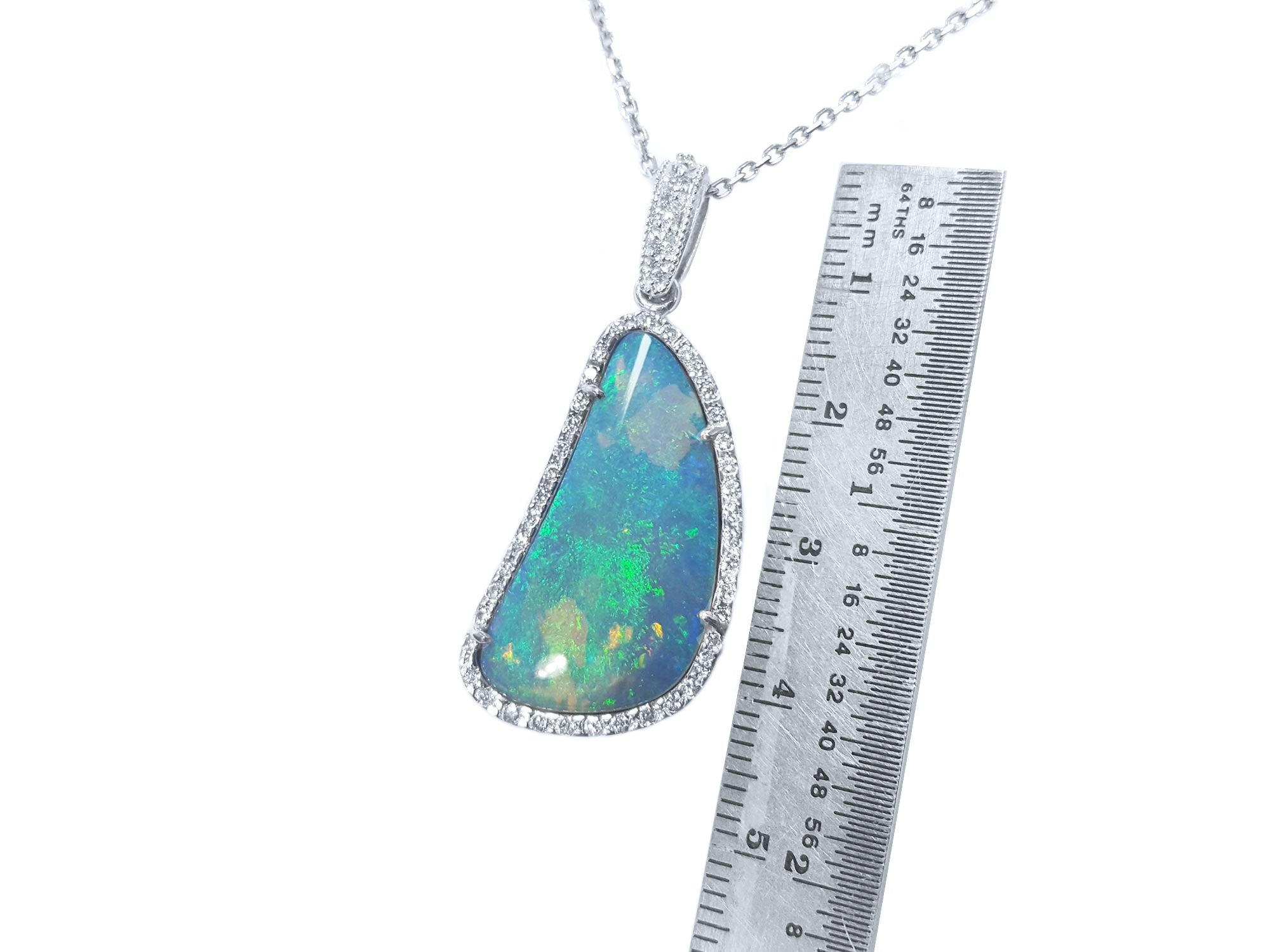 Australian opal pendant