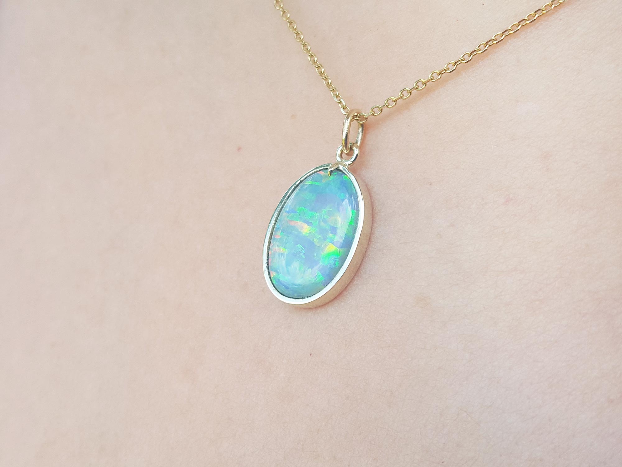 Solid Opal jewelry