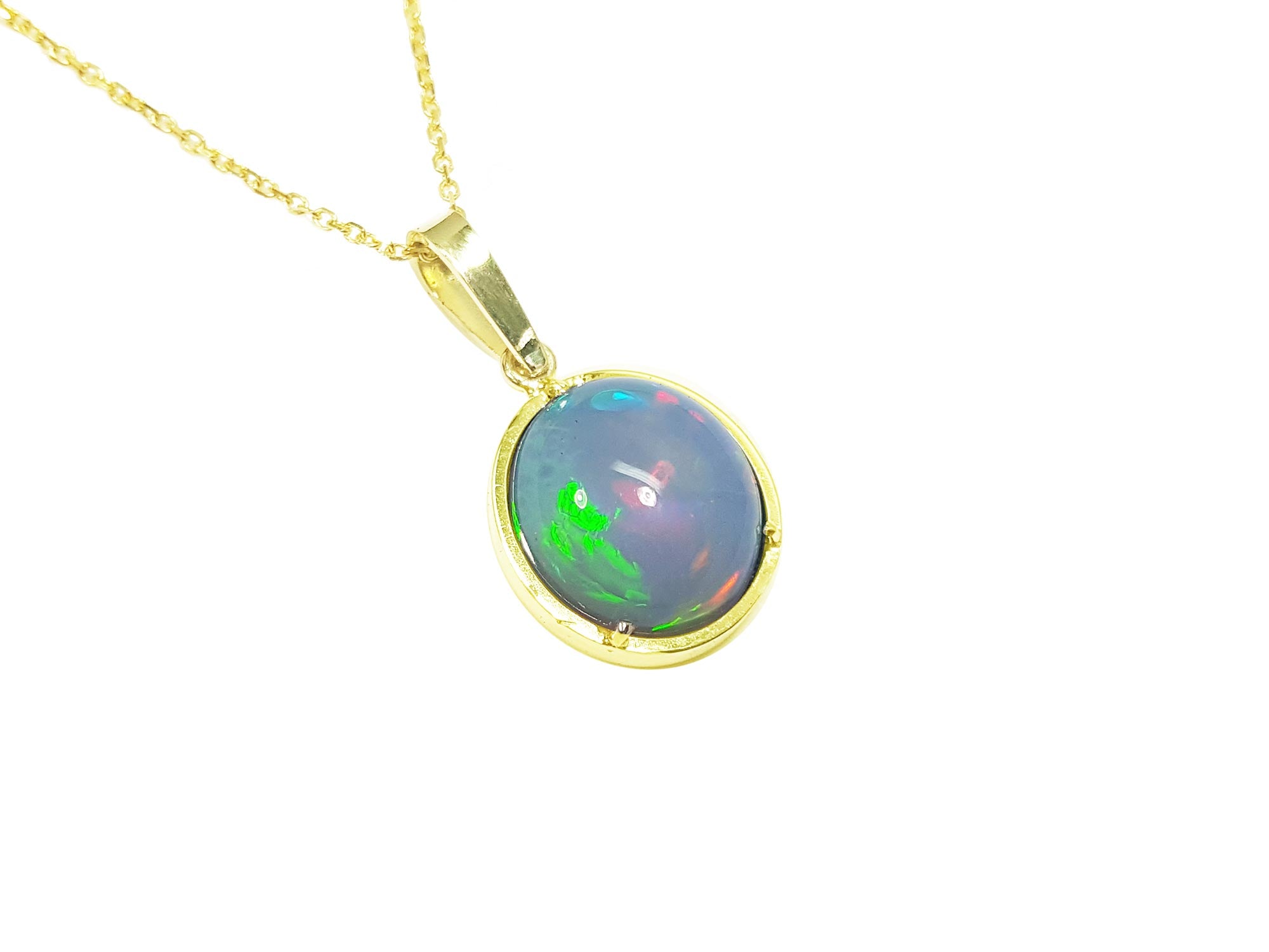 Ethiopian opal Necklaces