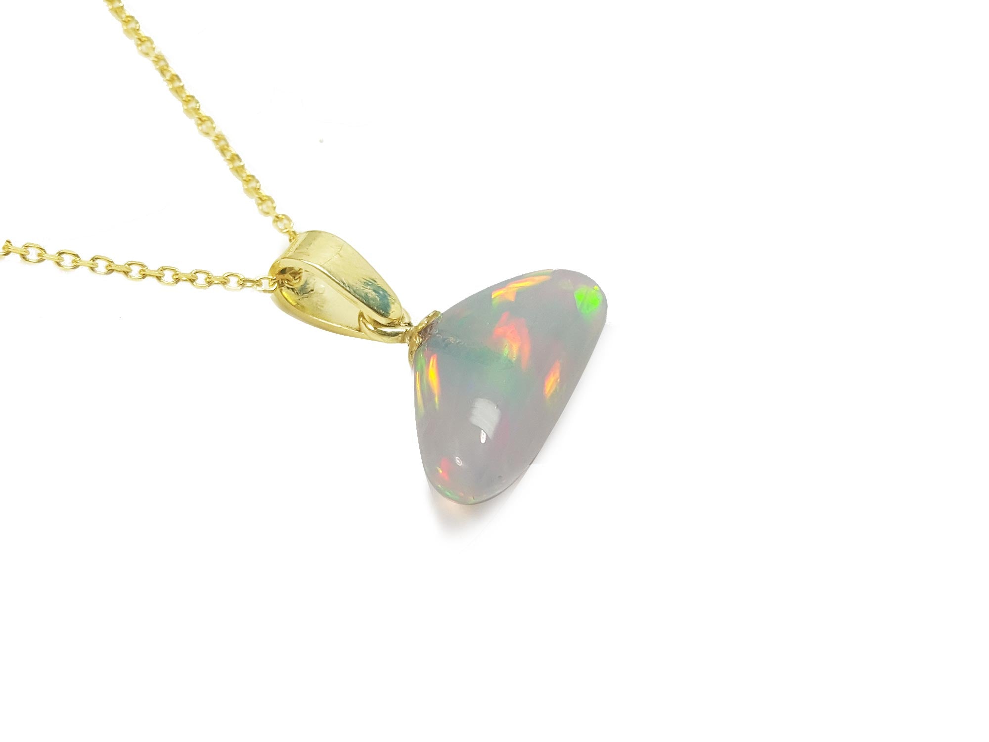 Ethiopian opal necklace