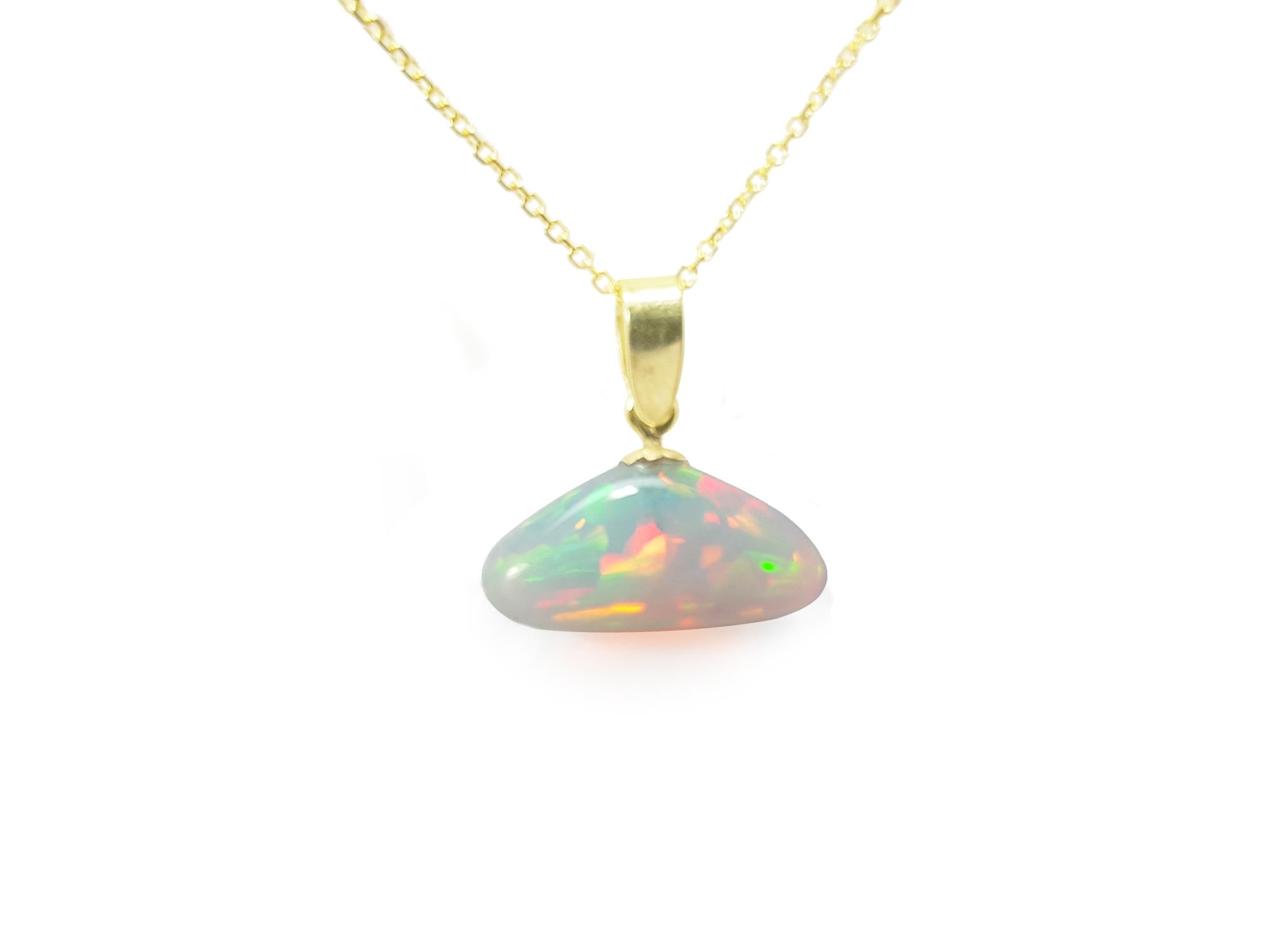 Welo opal necklace