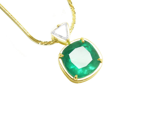 Authentic Colombian emeralds solid gold jewelry