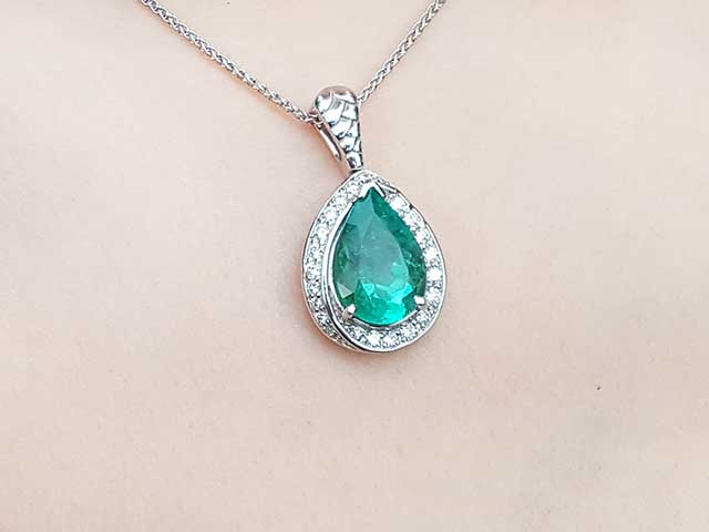 May Birthstone pendant for sale