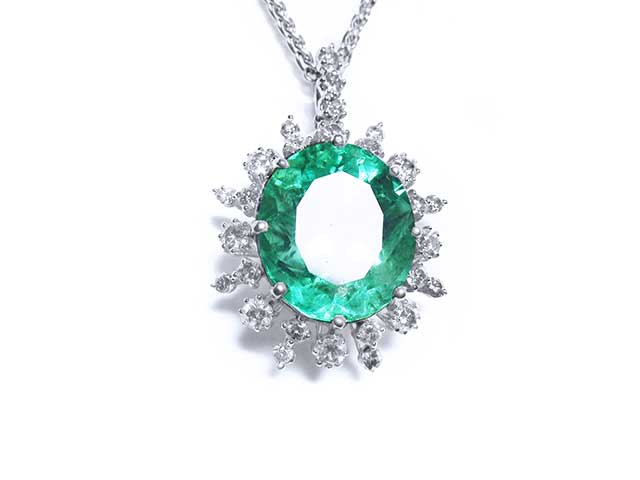 Authentic Colombian emerald jewelry