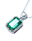 Genuine emerald pendant wholesale