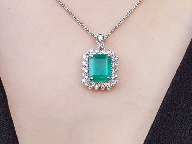 Emerald pendants on sale for sale