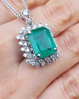 Real Colombian emeralds fine gold jewelry