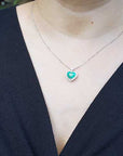 Emerald Heart Pendant