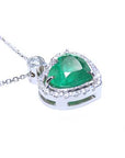 Natural emerald pendant for sale