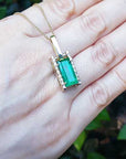 Wholesale Colombian emerald pendant