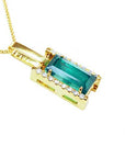 Emerald pendant Muzo mines