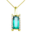 Genuine Emerald pendant for  mother’s day