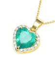 Mother’s day real emerald jewelry