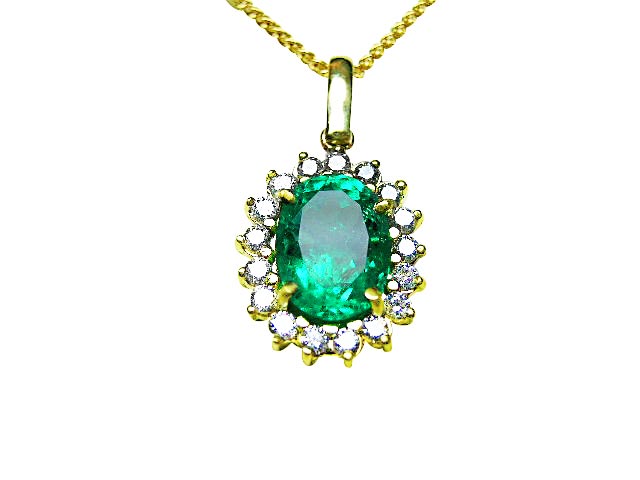 Gold fine emerald Jewelry for sale