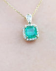 Natural emerald pendant for sale