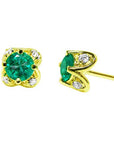From Muzo Colombian emeralds