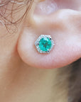 May birthstones earrings