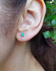Mother’s day emerald earringsReal Colombian emerald jewelry
