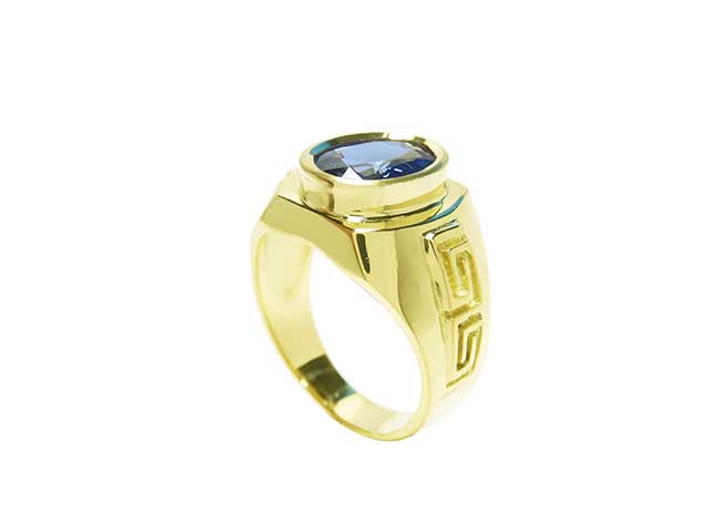 Unique sapphire ring