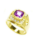 Wholesale sapphire mens ring