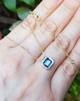 Gold and sapphire jewelry for mother’s day