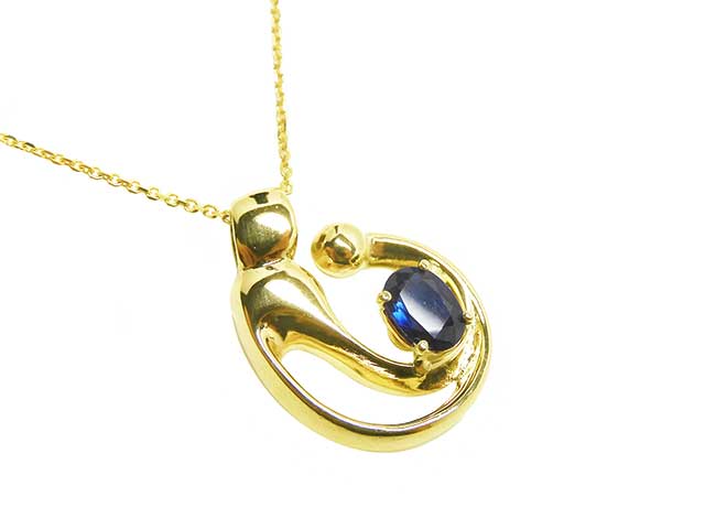 Wholesale real sapphire and gold jewelry