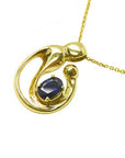 Real sapphire necklace wholesale price