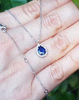 Real sapphire jewelry